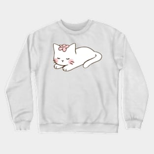 vintage-cat Crewneck Sweatshirt